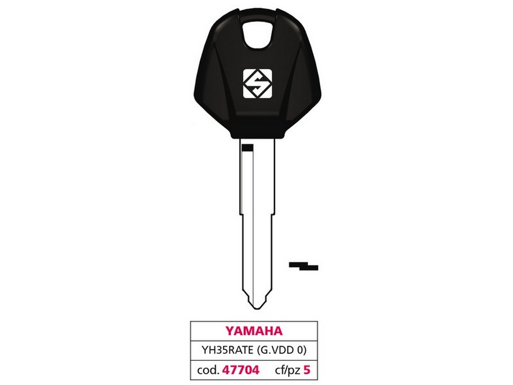 Silca CHIAVE PER AUTO YH35RATE (G. VDD 0) YAMAHA