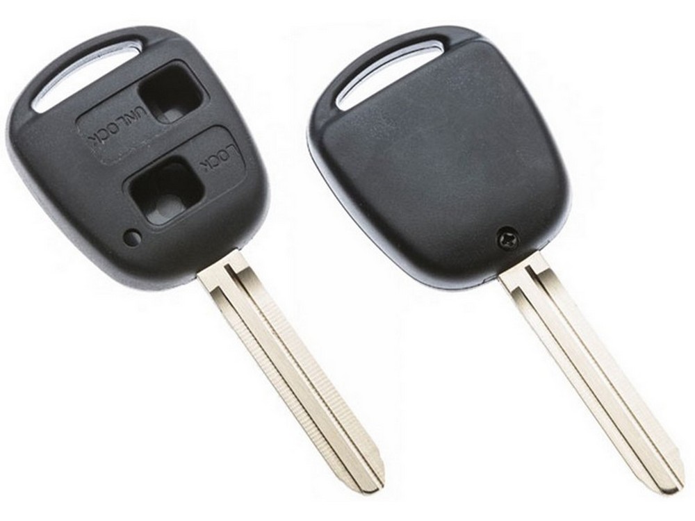 Silca GUSCIO CHIAVE AUTO TOY43BRS2  (2 BOTTONI)