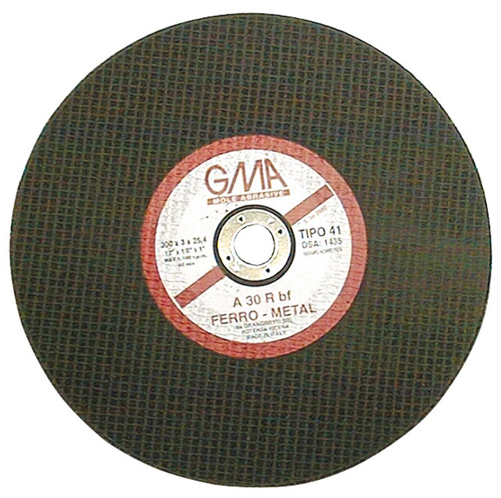 Sisa Mole DISCO ABRASIVO per ferro Ø mm. 300x2,8x25,4