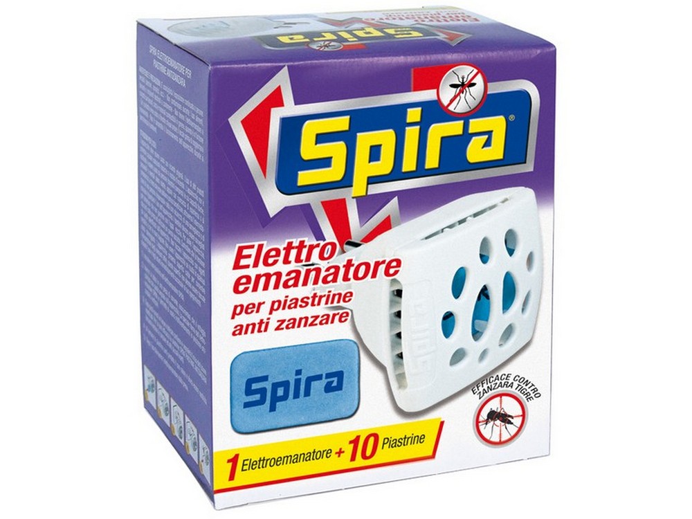 Spira ELETTROEMANATORE + 10 PIASTRINE