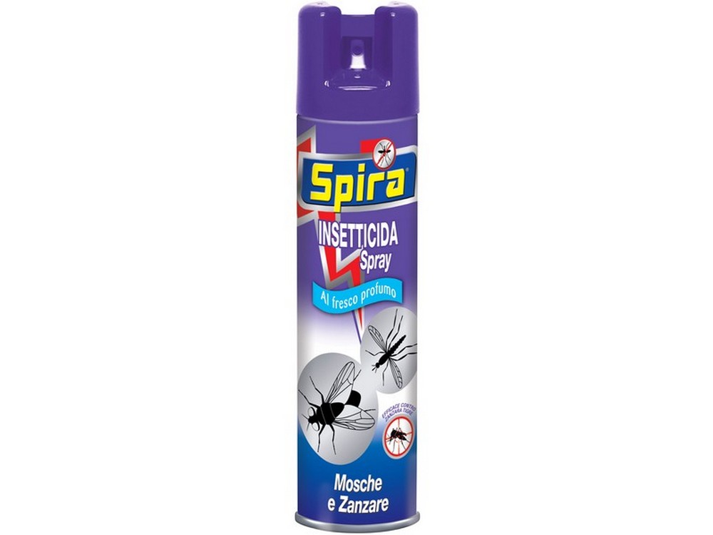Spira INSETTICIDA SPRAY MOSCHE E ZANZARE  ml. 400