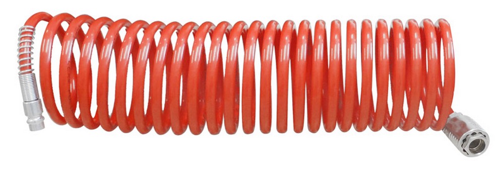 SPIRALE ELASTICA PER COMPRESSORI RACCORDI UNIVERSALI mt. 15 Ø tubo mm.10x8