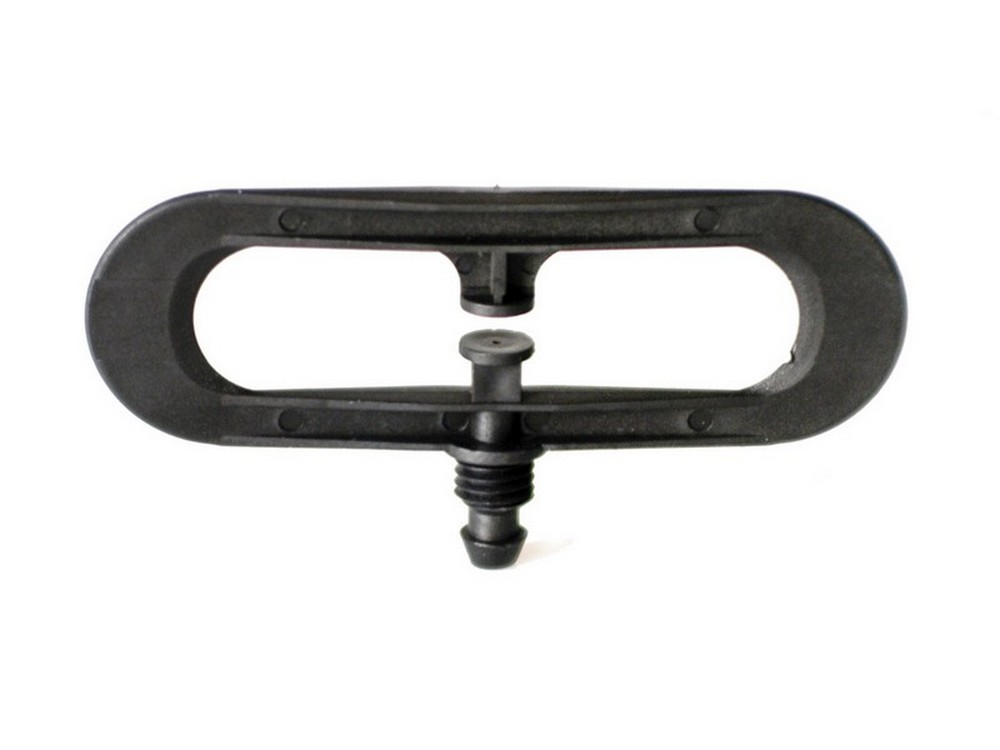 SPRUZZATORE A FARFALLA CON INNESTO E FILETTO MASCHIO  Ø mm. 4