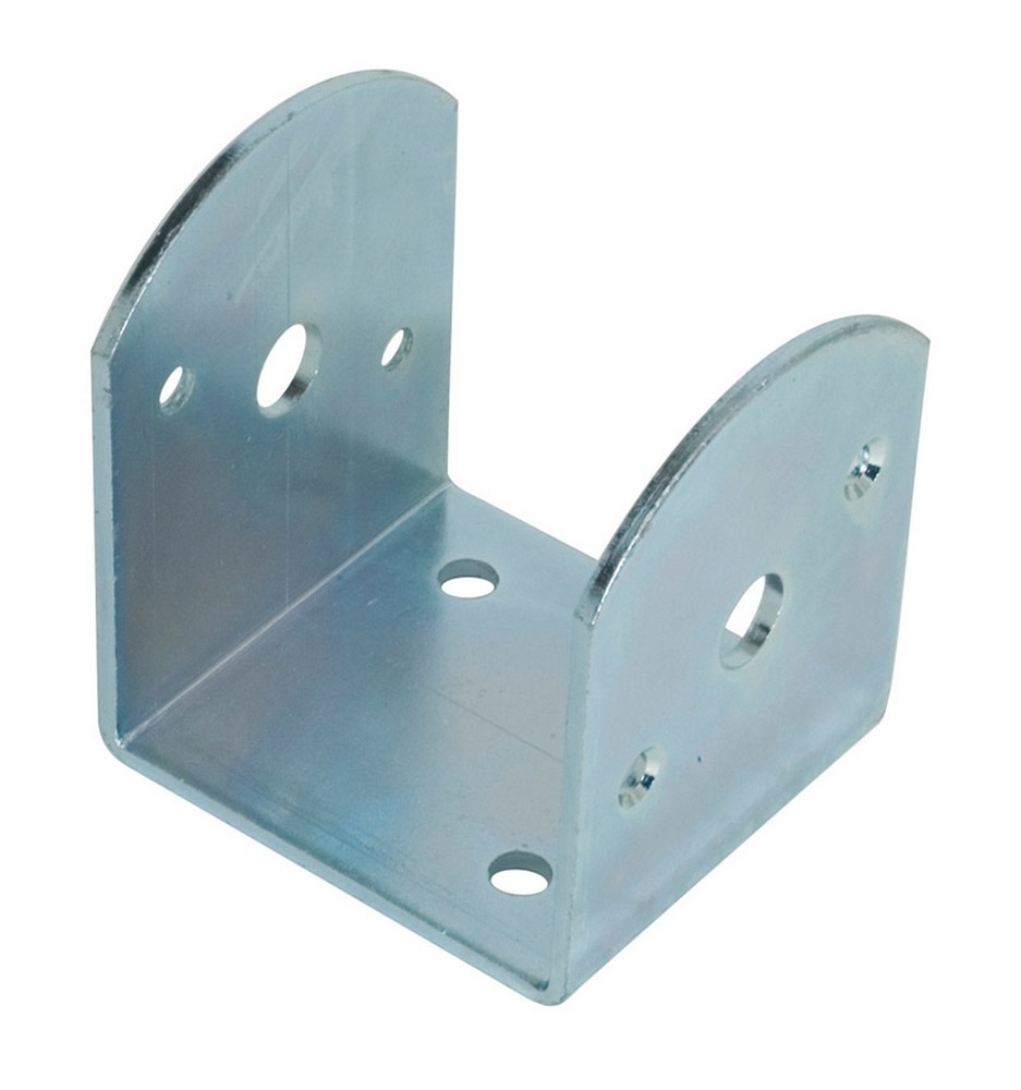 STAFFA PER TRAVI INCLINATE  mm. 90x90x95 h