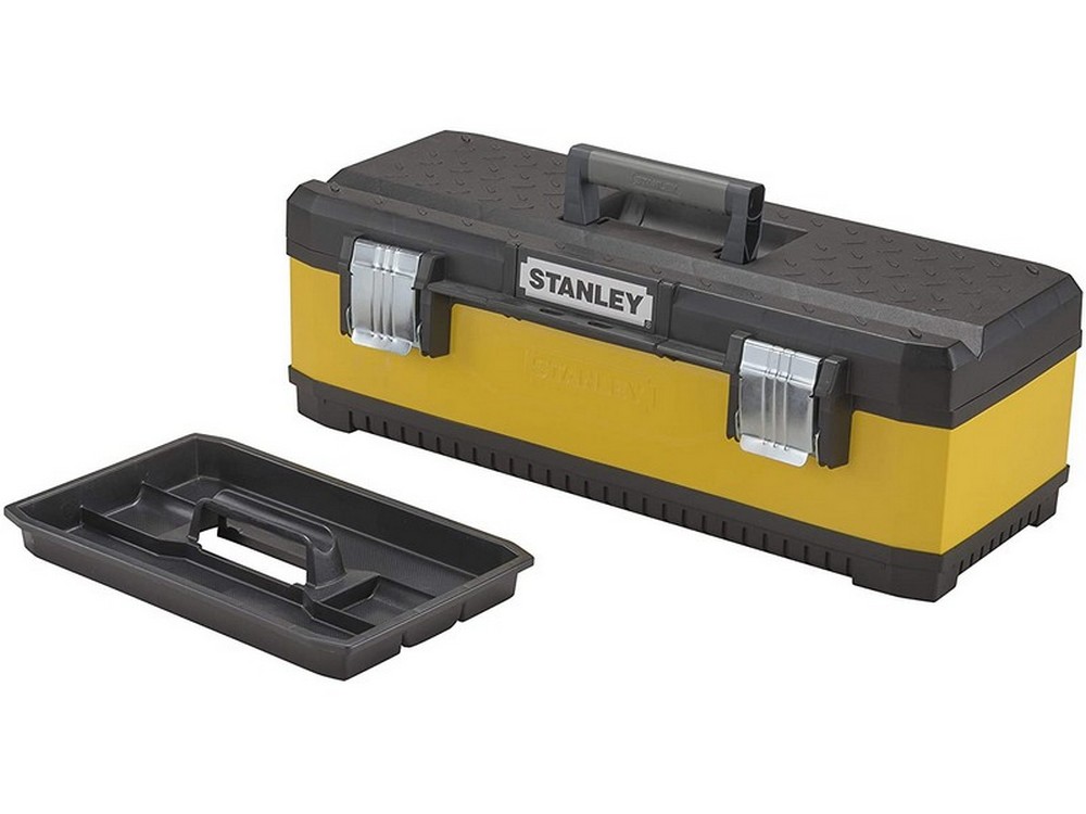 Stanley CASSETTA PORTAUTENSILI METAL-PLASTIC CON VASCHETTA cm. 58,4x22,2x29,3 h