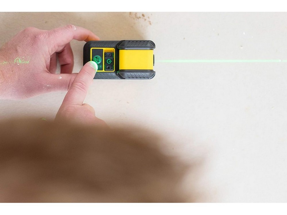 Stanley LIVELLA LASER ' CROSS 360' RAGGIO VERDE