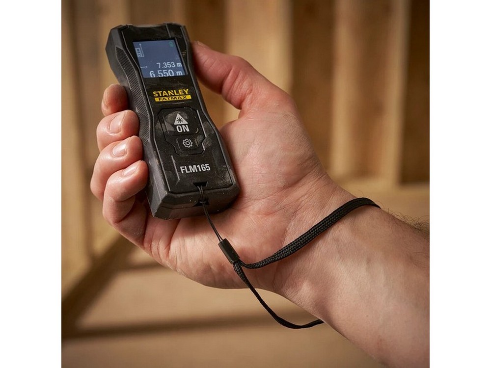 Stanley RILEVATORE DI DISTANZE METRO LASER FATMAX FLM165  mt.50