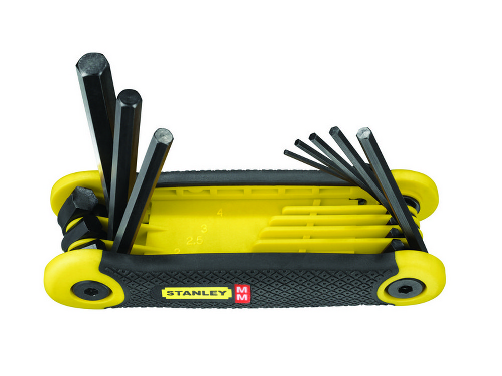 Stanley SET CHIAVI ESAGONALI 8 PZ.