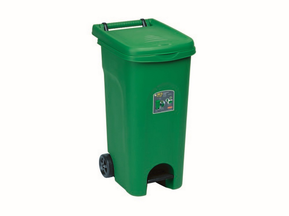 Stefanplast BIDONE URBAN ECO SYSTEM Lt. 80 col. Verde