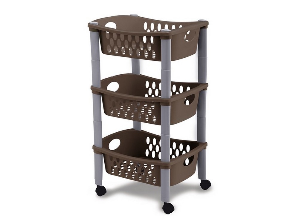 Stefanplast CARRELLO OTELLO col. Tortora