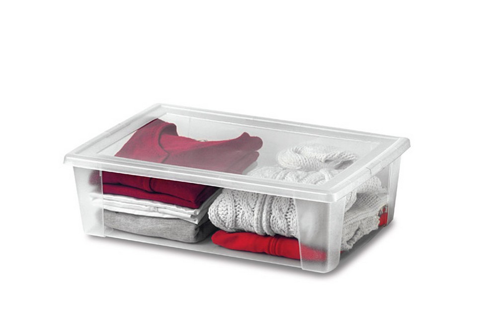 Stefanplast CONTENITORE MULTIUSO Lt.15 - cm. 39,5x29x17 h col. Trasparente