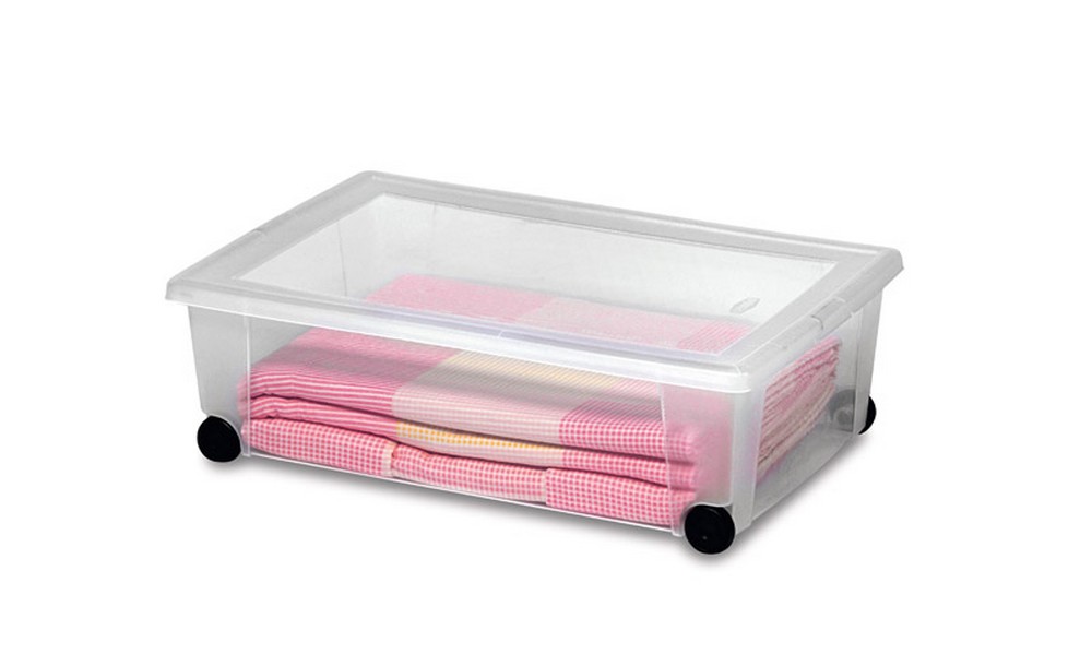 Stefanplast CONTENITORE MULTIUSO ROLLBOX  Lt. 30 - cm. 59x39x18,5 h