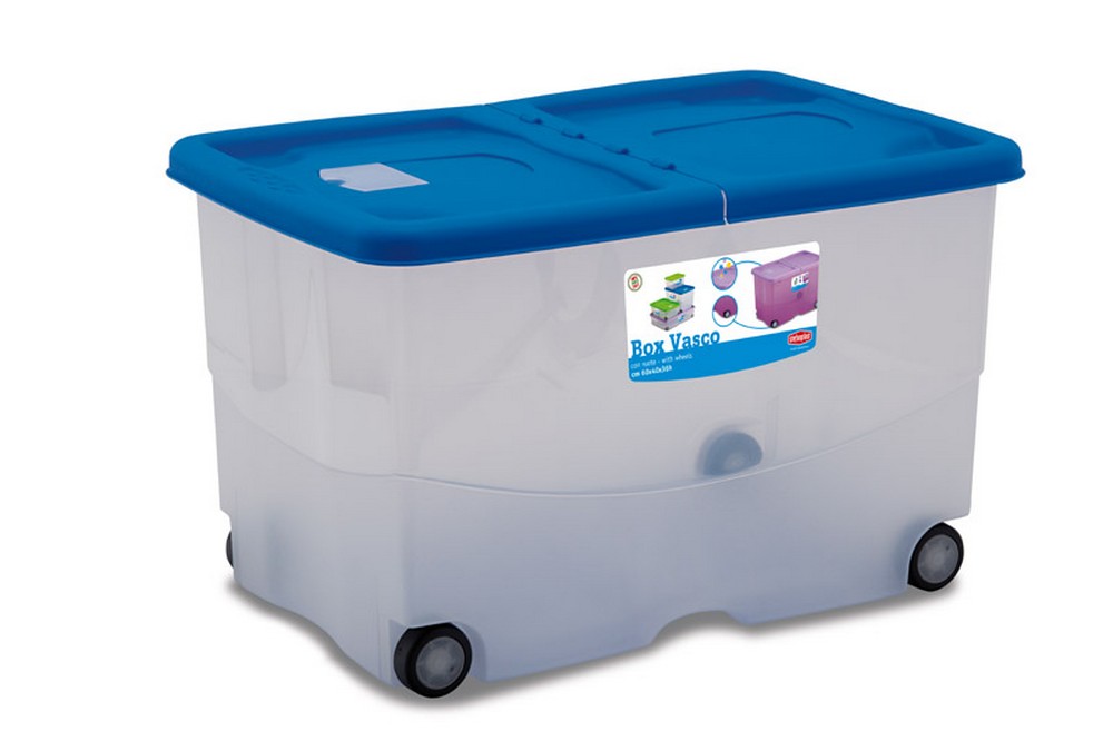 Stefanplast CONTENITORE MULTIUSO VASCO lt. 57 - cm. 60x40x36 h