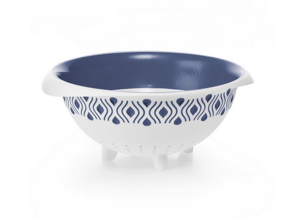 Stefanplast SCOLAPASTA TOSCA Ø cm.28 bianco/blu palace