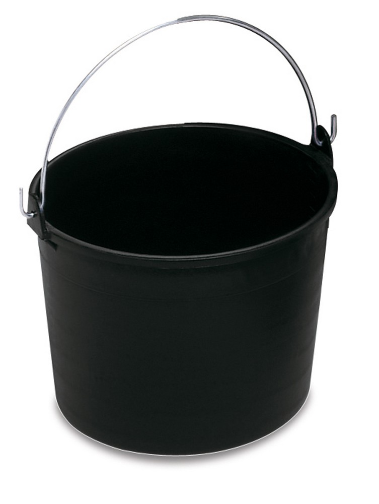 Stefanplast SECCHIO AGRICOLO GRADUATO NERO  lt. 20