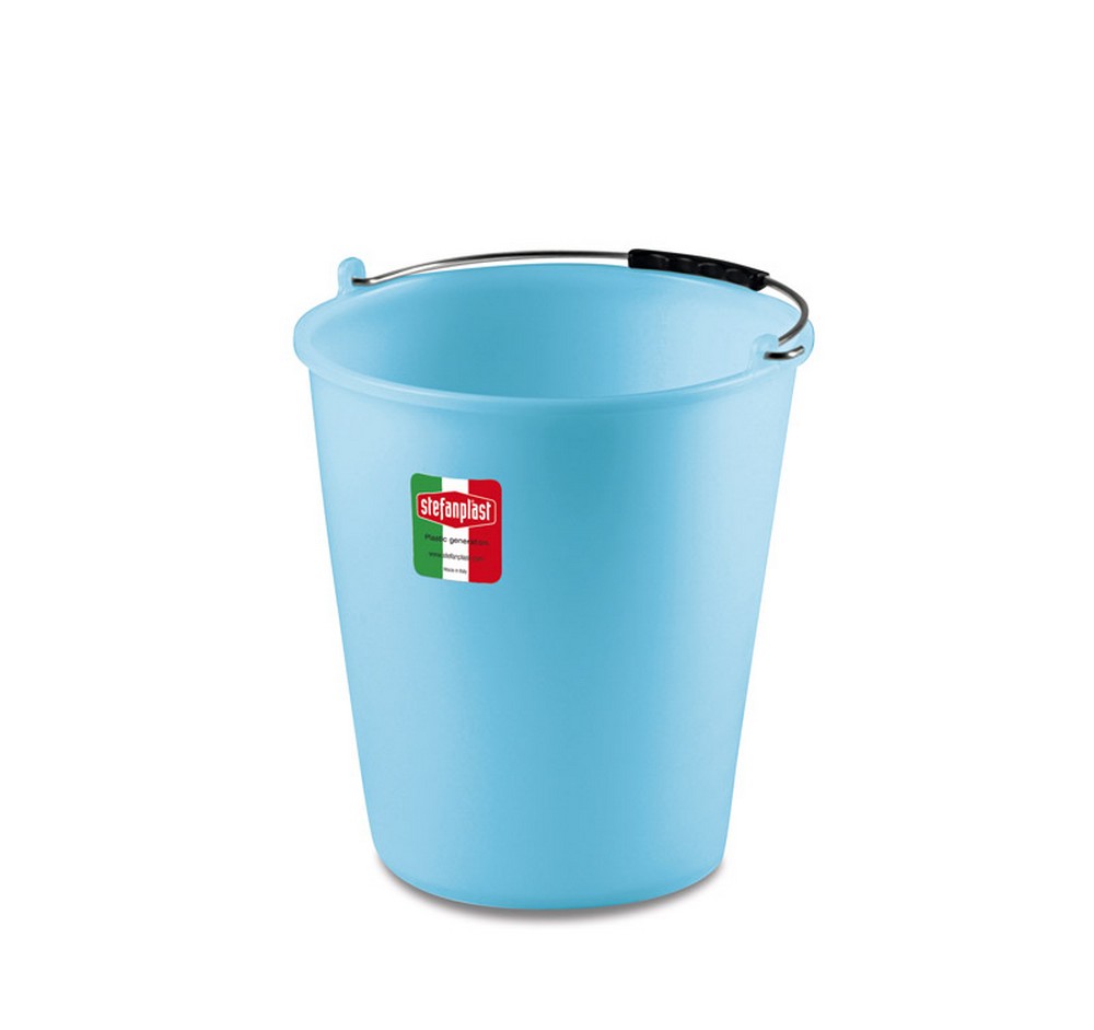 Stefanplast SECCHIO CASALINGO AZZURRO lt. 7 - Ø cm. 26x24 h