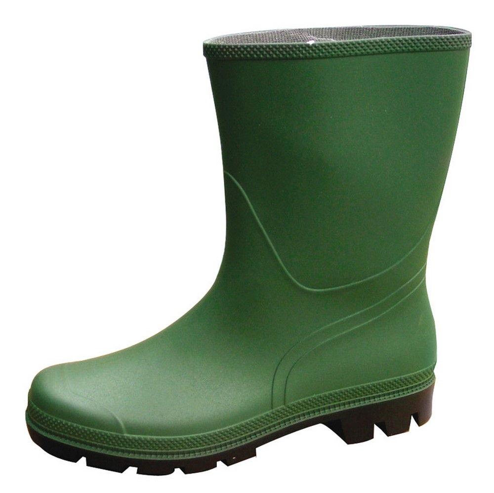 STIVALI IN PVC GARDEN TRONCHETTO Col. Verde Mis. 40