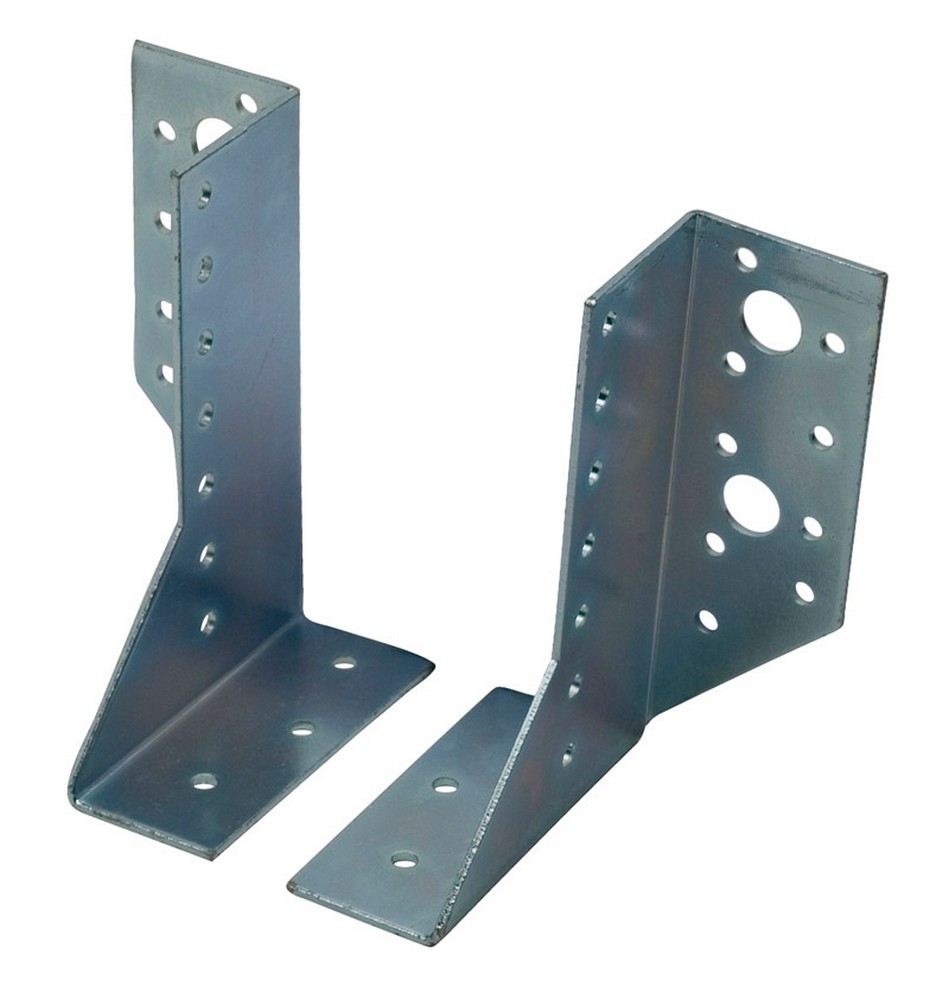 SUPPORTO PER TRAVI IN LEGNO 2 PZ.  aperto mm. 120