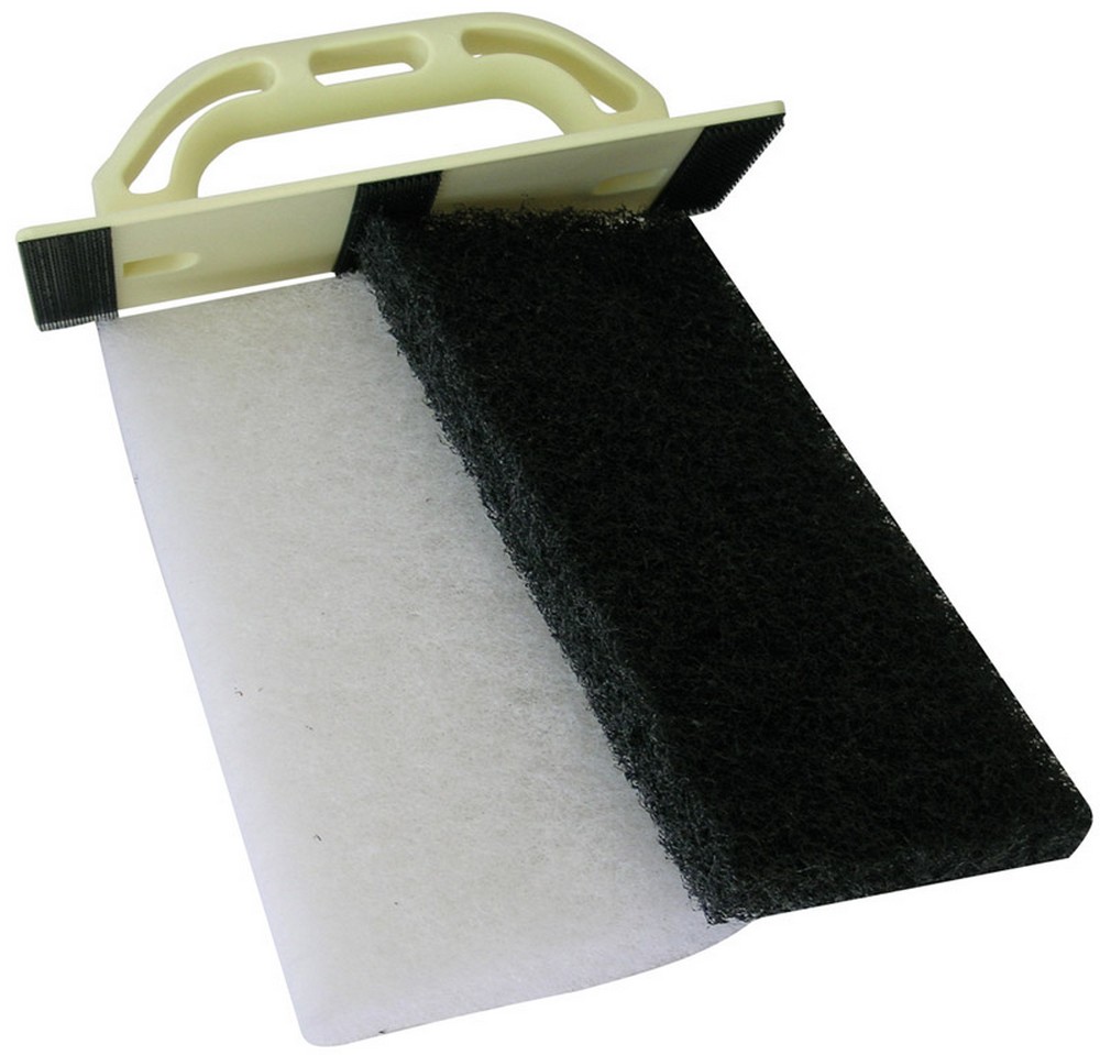 TAMPONE DI RICAMBIO PER FRATTAZZO  fibra morbida (bianco)