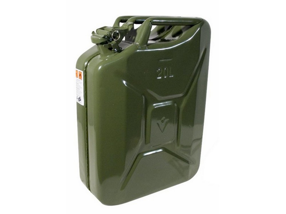 TANICA IN METALLO PER CARBURANTE lt. 20
