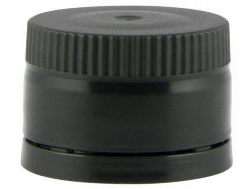 TAPPO A VITE IN PLASTICA PER BOTTIGLIA OLIO CON VERSATORE mm. 31,5x24 