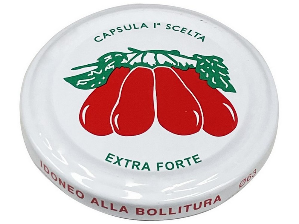 TAPPO CAPSULA POMODORO 100 PZ Ø mm. 82