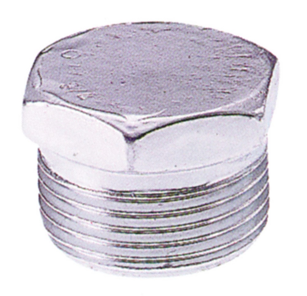 TAPPO MASCHIO ESAGONALE IN ACCIAIO ZINCATO Figura 292  mis.  3/8
