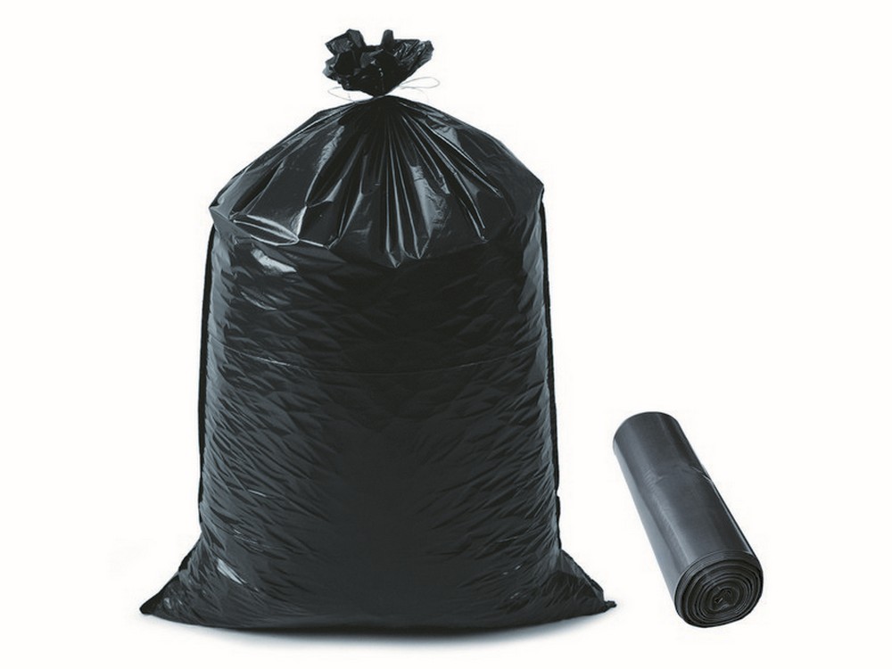 Tata Linda SACCO PER NETTEZZA URBANA cm. 70x110 (rot. 15 pz) col. Nero