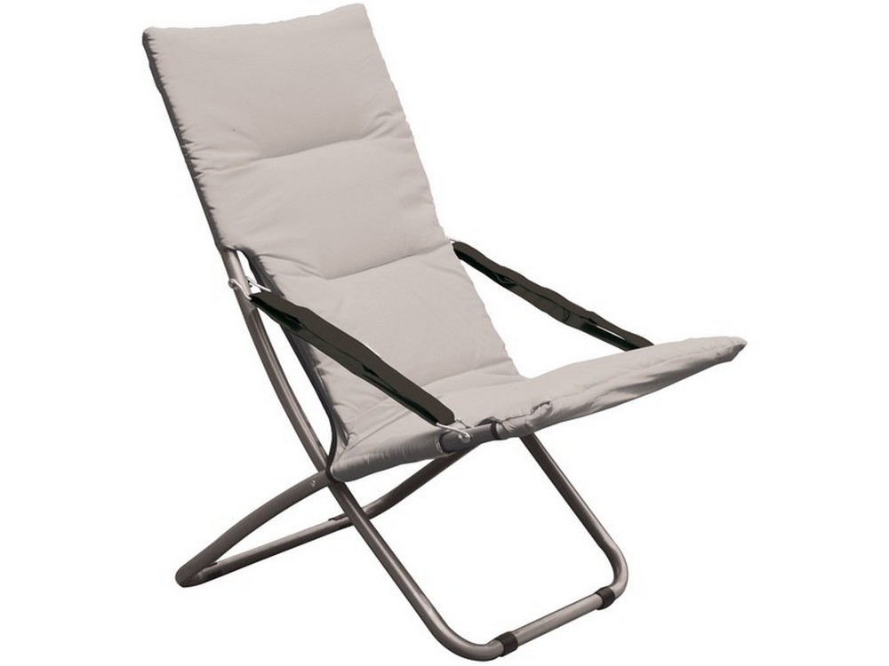Tata Linda SEDIA PIEGHEVOLE CAPRI cm. 83x50x93 h col. Ecrù