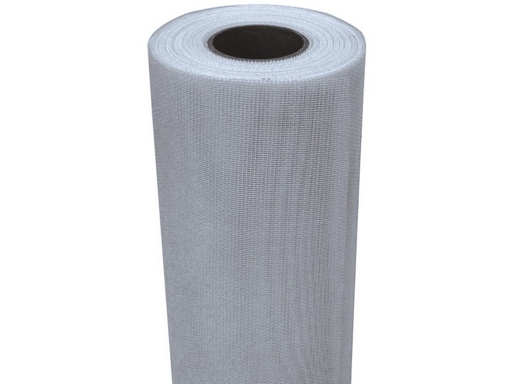 Tata Linda ZANZARIERA A ROTOLO IN FIBRA DI VETRO MT. 30 Maglia mm. 18x16 H. cm.100 col. Grigio