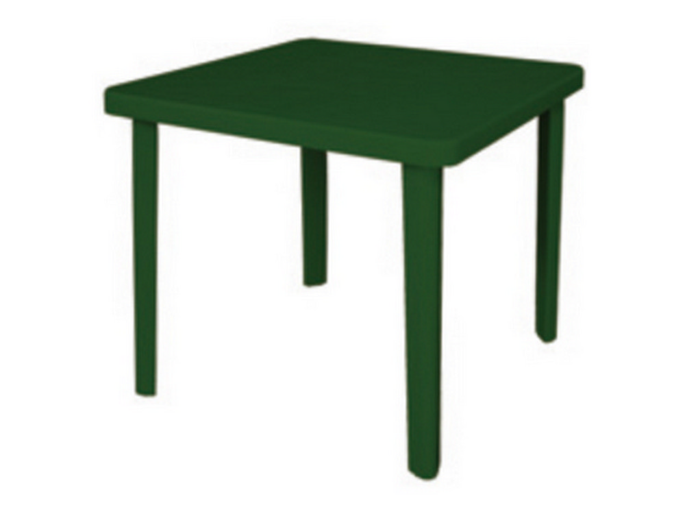 TAVOLO NETTUNO cm. 80x80x72 h col. Verde