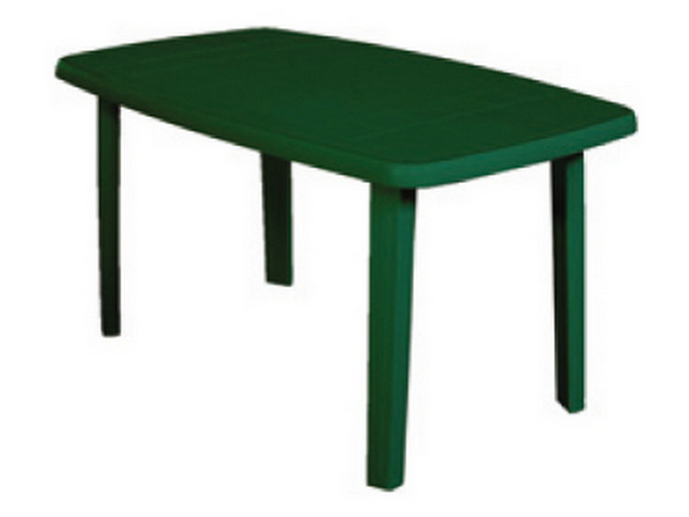 TAVOLO SORRENTO cm. 140x80x72 h col. Verde