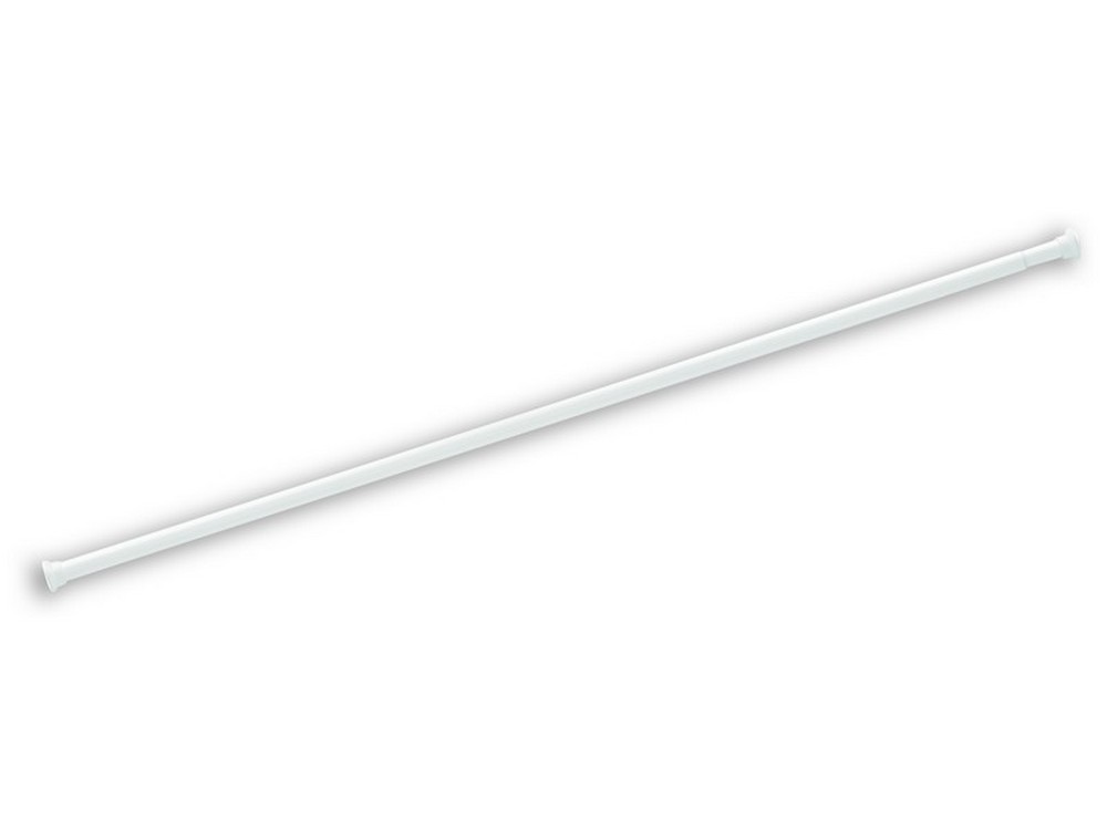 TELAIO ESTENSIBILE PER TENDE DOCCIA IN BLISTER col. Bianco cm.  75-135