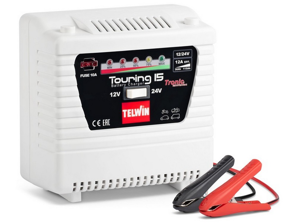 Telwin CARICABATTERIE TOURING 15 - 130 W