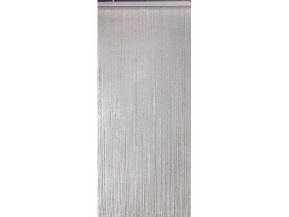 TENDA IN PVC GLITTER LUXOR cm. 140x240 col. Argento