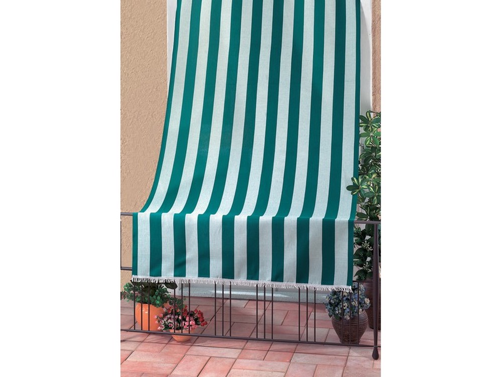 TENDA SOLE RIO CON TUNNEL E FRANGIA cm. 140x250 col. Verde