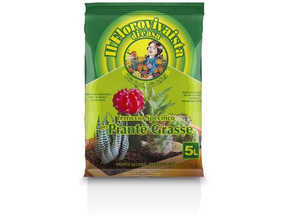 TERRICCIO PER PIANTE GRASSE lt. 5