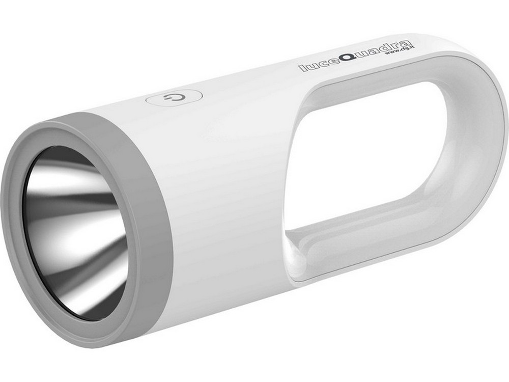 TORCIA RICARICABILE LUMUS DOPPIA FONTE LUMINOSA Ø cm. 8,5x20,2 h