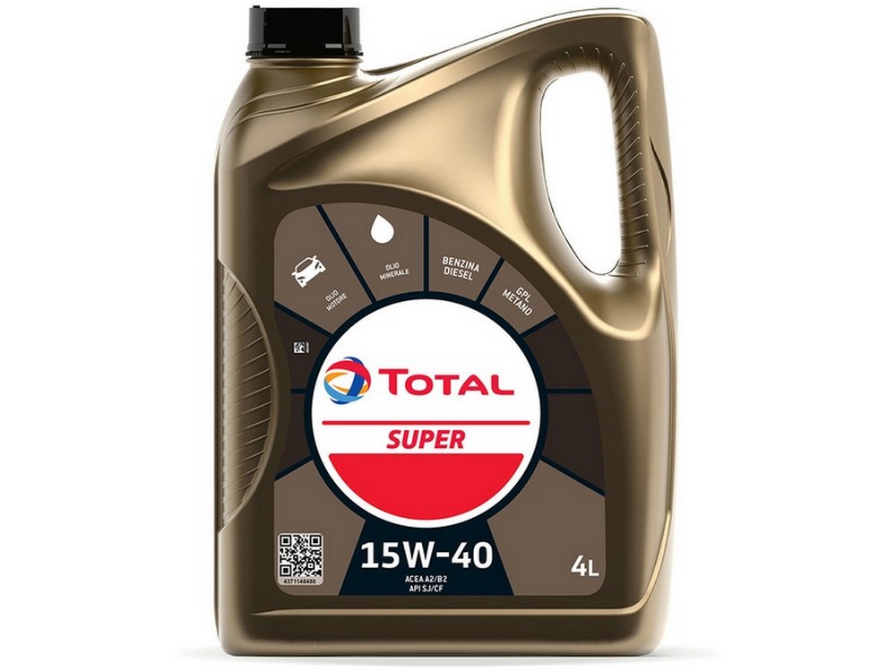 Total OLIO MOTORE SUPER 15W40 lt. 4
