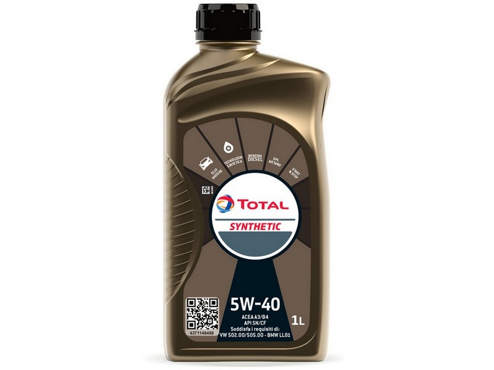 Total OLIO MOTORE SYNTHETIC 5W40 lt. 1