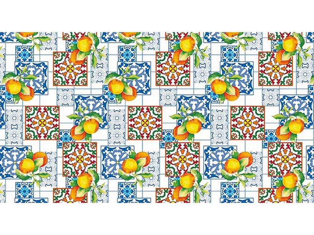TOVAGLIATO IN PVC FANTASTIK 1166-1  Rotolo cm.140 (H) x 20 mt (L)