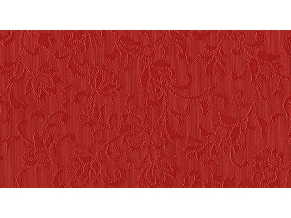 TOVAGLIATO IN PVC FANTASTIK LINEA NATALIZIA 514-56 ROSSO  Rotolo cm.140 (H) x 20 mt (L)