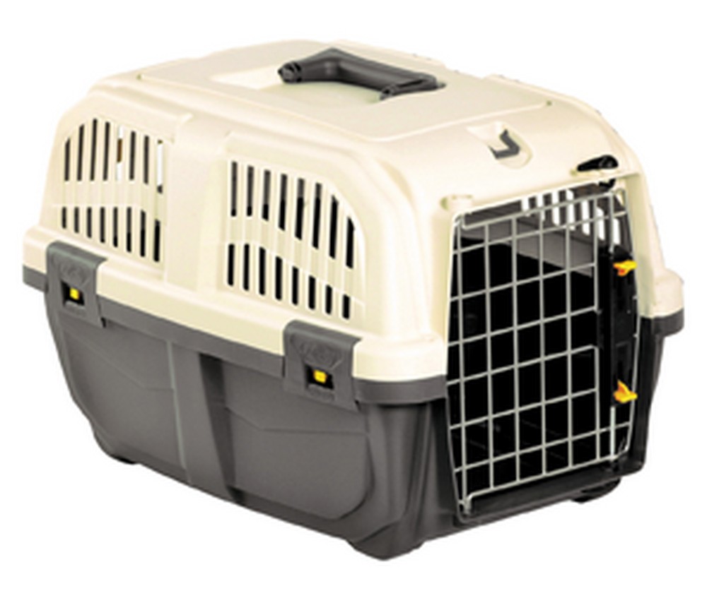 TRASPORTINO PER CANI E GATTI SKUDO 3 IATA  cm. 60x40x39 h