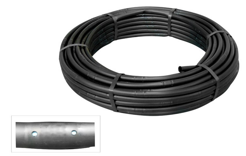 TUBO ALA GOCCIOLANTE Ø MM. 16 2 LT/H mt.100 Passo cm. 40 - 4 Fori