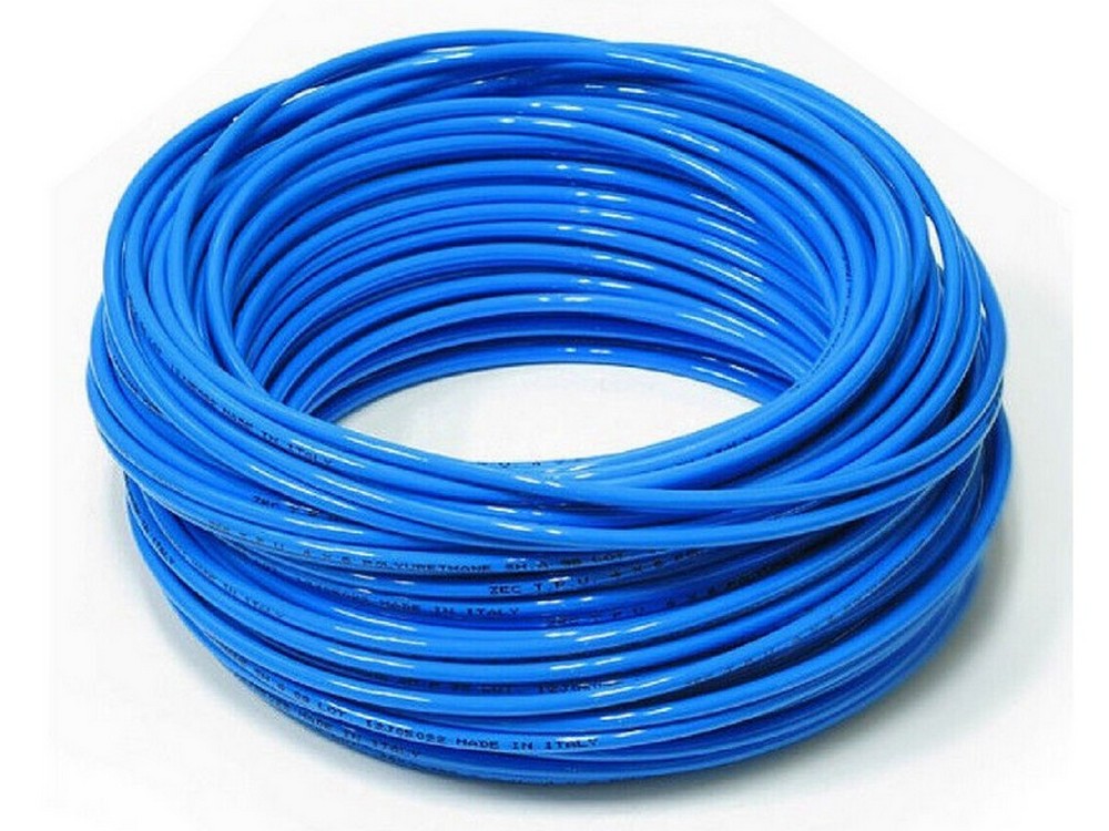 TUBO IN POLIURETANO PER ARIA COMPRESSA Ø tubo mm. 10x7,5 mt 100