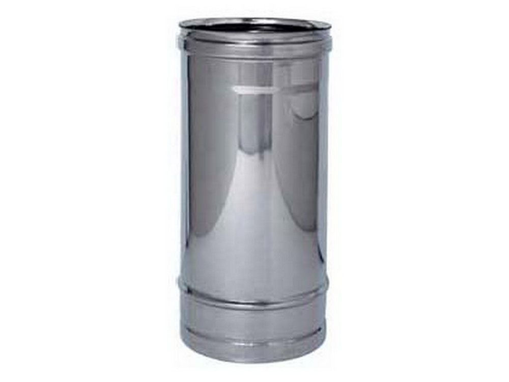 TUBO INOX AISI 304 PER STUFA Ø cm.13x 50