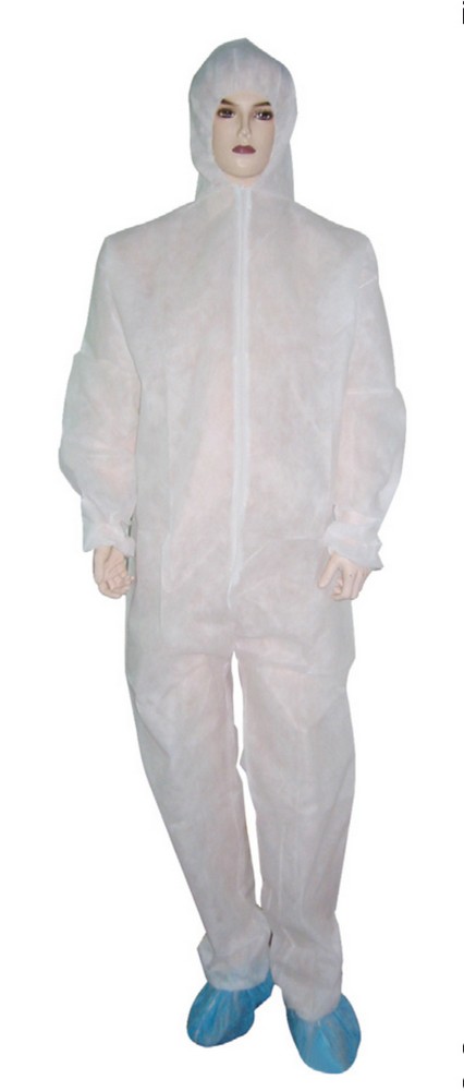 TUTA MONOUSO IN POLIPROPILENE Col. Bianco Mis. XL