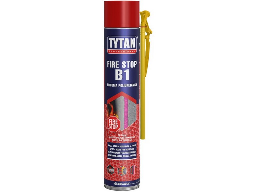 Tytan SCHIUMA POLIURETANICA ALTA TEMPERATURA B1 - EI240 MANUALE ml. 750