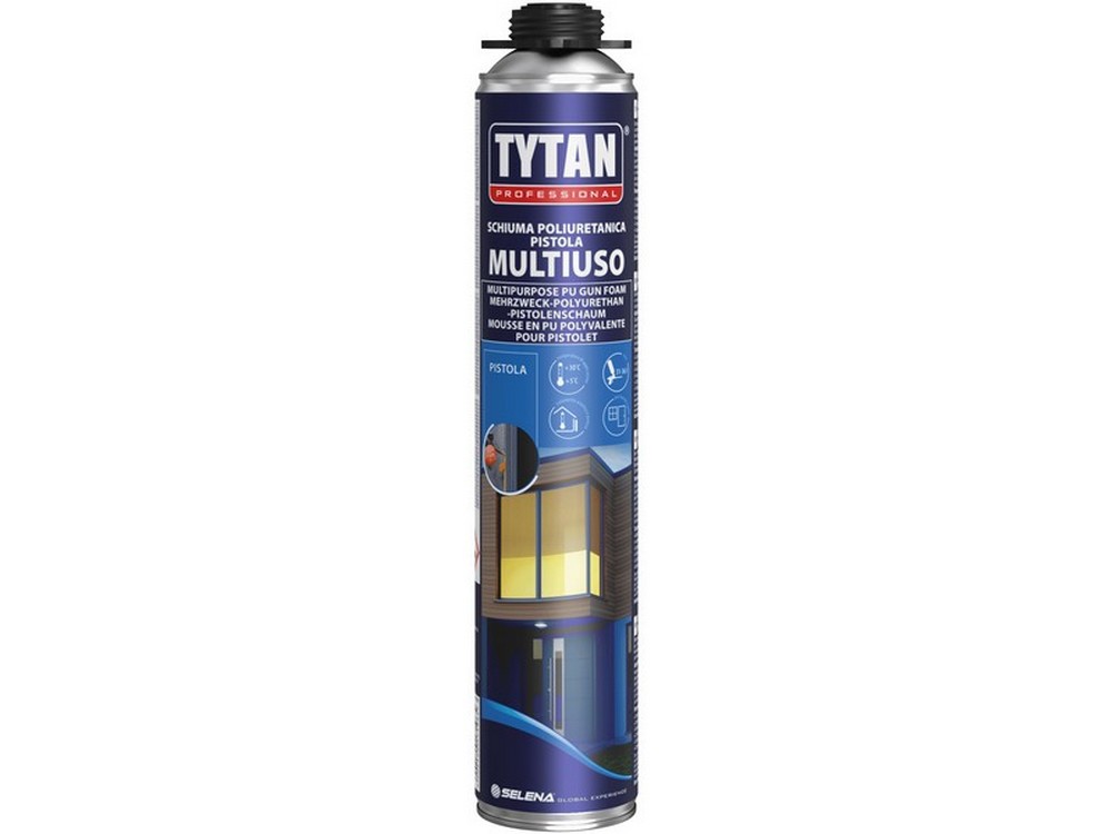 Tytan SCHIUMA POLIURETANICA UNIVERSALE MULTIUSO PER PISTOLA ml. 750