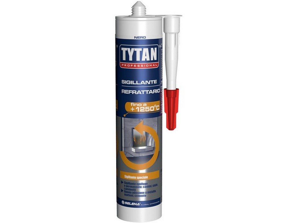 Tytan SIGILLANTE REFRATTARIO  ml. 300 - Nero